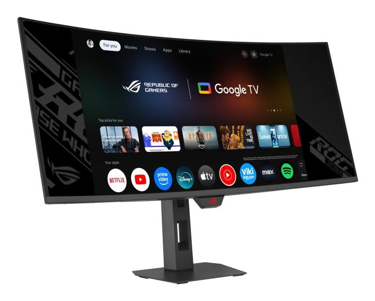 ASUS ROG Strix OLED XG34WCDMTG computer monitor 86.4 cm (34") 3440 x 1440 pixels UltraWide Quad HD QD-OLED Black