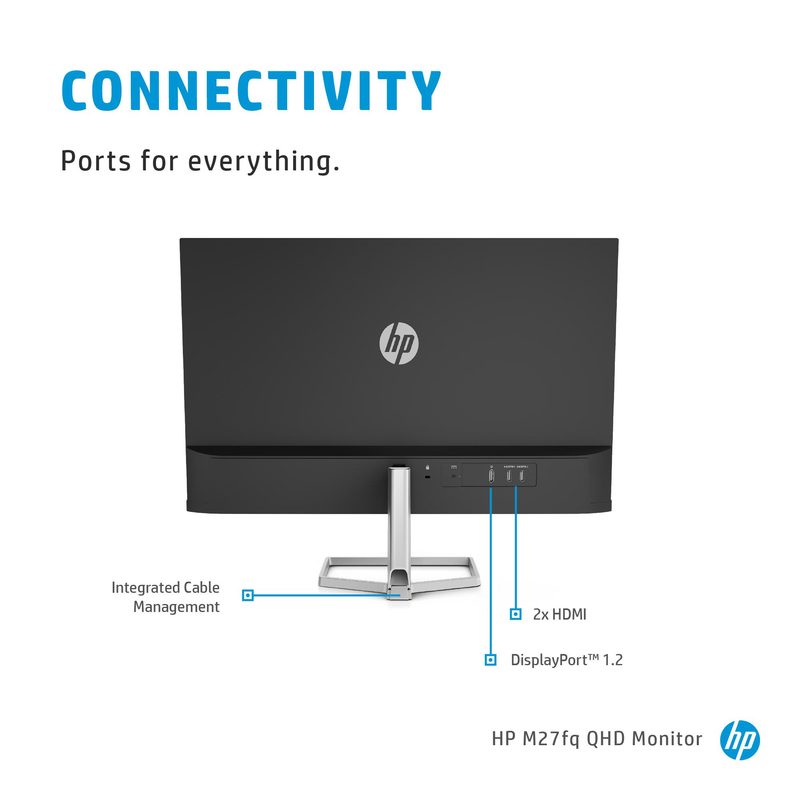 HP M27fq QHD Monitor