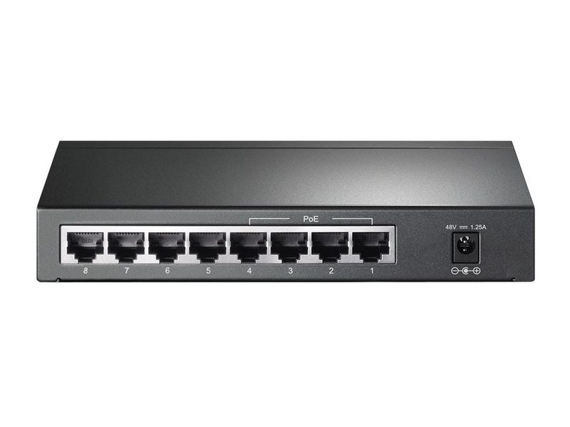 TP-Link TL-SG1008P(UN) network switch Unmanaged Gigabit Ethernet (10/100/1000) Power over Ethernet (PoE) Hazelnut