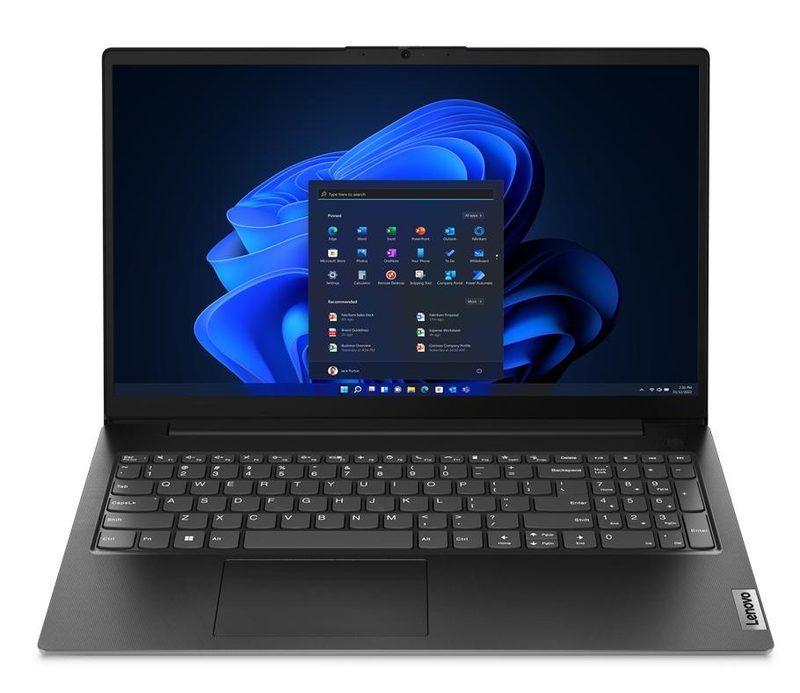 Lenovo V15 G4 AMN AMD Ryzen™ 5 7520U Laptop 39.6 cm (15.6") Full HD 8 GB LPDDR5-SDRAM 512 GB SSD Wi-Fi 5 (802.11ac) Black English