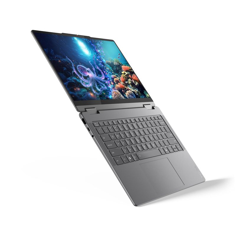 Lenovo Yoga 7 2-in-1 14ILL10 Copilot+ PC Intel Core Ultra 7 256V Hybrid (2-in-1) 35.6 cm (14") Touchscreen WUXGA 16 GB LPDDR5x-SDRAM 512 GB SSD Wi-Fi 7 (802.11be) Windows 11 Home Grey Italian