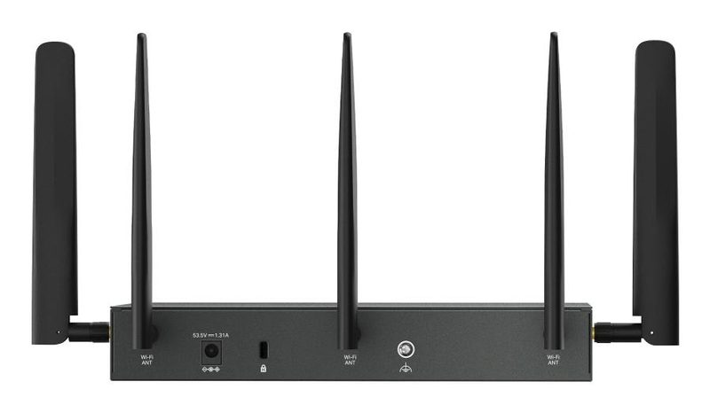 TP-Link Omada ER706WP-4G wireless router Gigabit Ethernet Dual-band (2.4 GHz / 5 GHz) Black