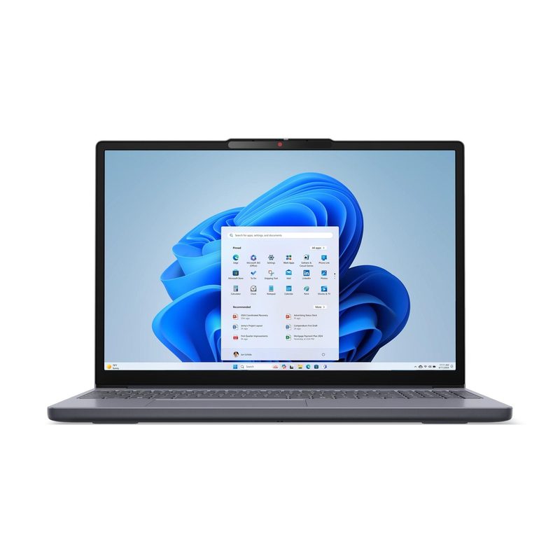 Lenovo IdeaPad Slim 3 15ARP10 AMD Ryzen™ 5 7535HS Laptop 38.9 cm (15.3") WUXGA 24 GB DDR5-SDRAM 512 GB SSD Wi-Fi 7 (802.11be) Windows 11 Home Advanced Grey English