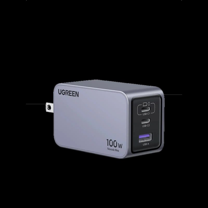 Nexode Pro 100W 3-Port GaN Fast Charger