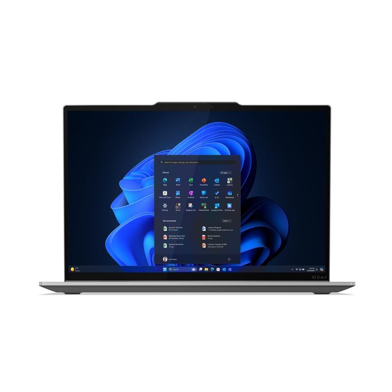 Lenovo ThinkPad X1 2-in-1 Gen 10 Aura Edition Intel Core Ultra 7 255U Hybrid (2-in-1) 35.6 cm (14") Touchscreen WUXGA 16 GB LPDDR5x-SDRAM 512 GB SSD Wi-Fi 6E (802.11ax) Windows 11 Pro Grey