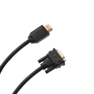 HP DHC-HD05-1M video cable adapter DVI-D HDMI Black