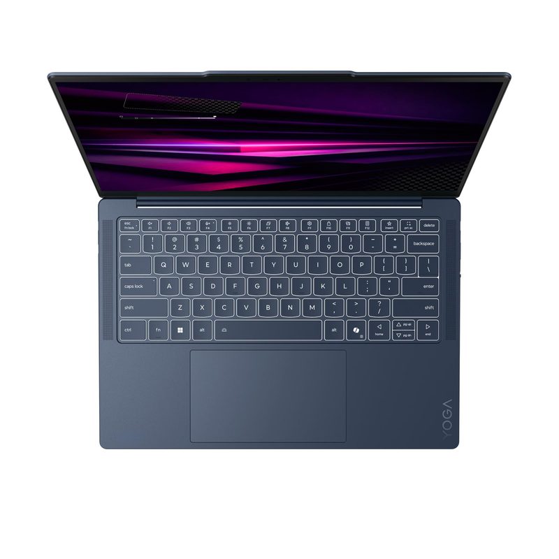 Lenovo Yoga Slim 7 14Q8Y11 Copilot+ PC Snapdragon X2E-80-100 Laptop 35.6 cm (14") Touchscreen 2.8K 16 GB LPDDR5x-SDRAM 1 TB SSD Wi-Fi 7 (802.11be) Windows 11 Home Blue German
