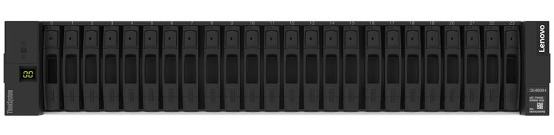 Lenovo ThinkSystem DE4800H 2U24 SFF disk array Rack (2U) Black