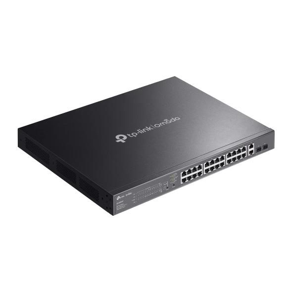 TP-Link Omada ES228GMP network switch Managed L2 Gigabit Ethernet (10/100/1000) Power over Ethernet (PoE) Black
