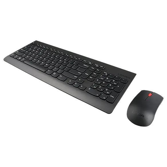 Lenovo 4X31N50741 keyboard Mouse included Universal RF Wireless Swiss Black
