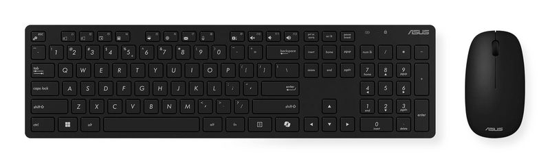 ASUS W5000 keyboard Mouse included Office RF Wireless Black