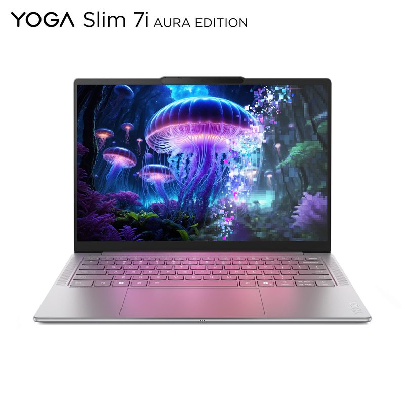 Lenovo Yoga Slim 7i Aura ED Copilot+ PC Intel Core Ultra 7 258V Laptop 35.6 cm (14") 2.8K 32 GB LPDDR5x-SDRAM 1 TB SSD Wi-Fi 7 (802.11be) Windows 11 Home Grey Italian