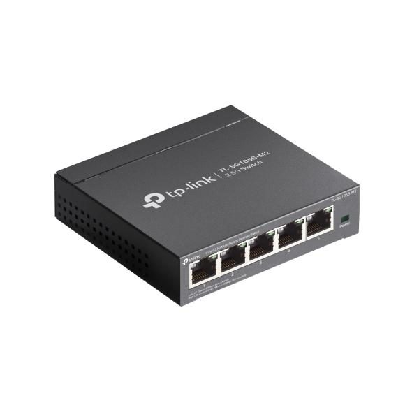 TP-Link TL-SG105S-M2 network switch Managed 2.5G Ethernet (100/1000/2500) Black