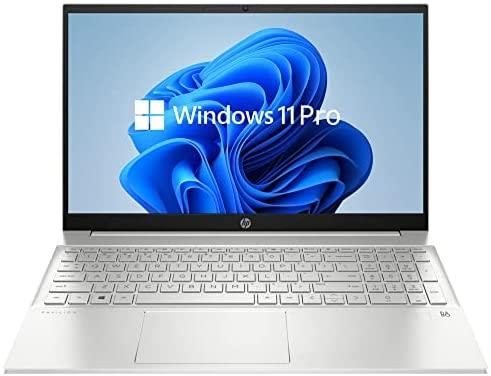 [Windows 11 Pro] 2022 Newest HP Pavilion Laptop, 15.6″ Full HD Screen, Intel Core i7-1195G7 Processor, 32GB RAM, 1TB PCIe SSD, Backlit Keyboard, HDMI, Wi-Fi 6, Fingerprint Reader, Silver