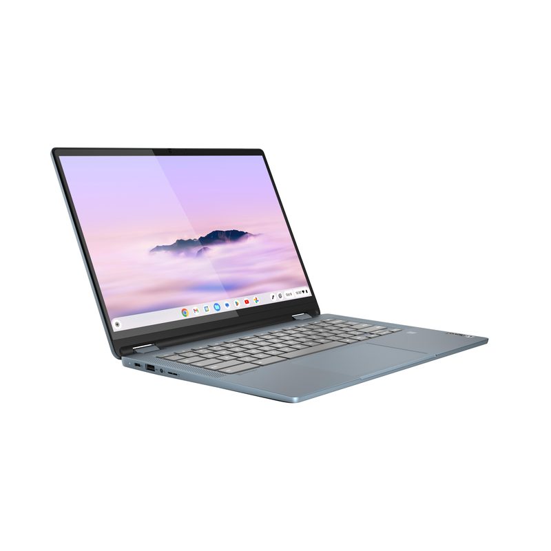 Lenovo IdeaPad Flex IP 5 Chrome 14IAU7 (Plus) Intel® Core™ i3 i3-1315U Chromebook 35.6 cm (14") Touchscreen WUXGA 8 GB LPDDR4x-SDRAM 256 GB SSD Wi-Fi 6E (802.11ax) ChromeOS Blue UK English