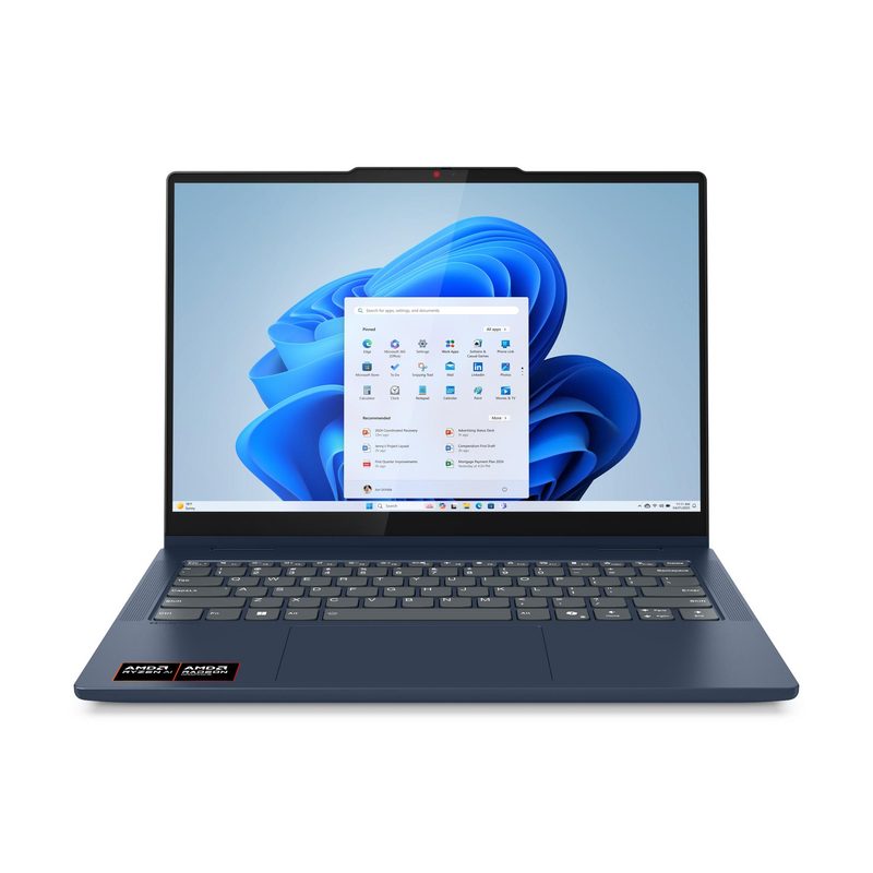 Lenovo IdeaPad 5 2-in-1 14AKP10 Copilot+ PC AMD Ryzen™ AI 7 350 Hybrid (2-in-1) 35.6 cm (14") Touchscreen WUXGA 16 GB LPDDR5x-SDRAM 1 TB SSD Wi-Fi 7 (802.11be) Windows 11 Home Blue German