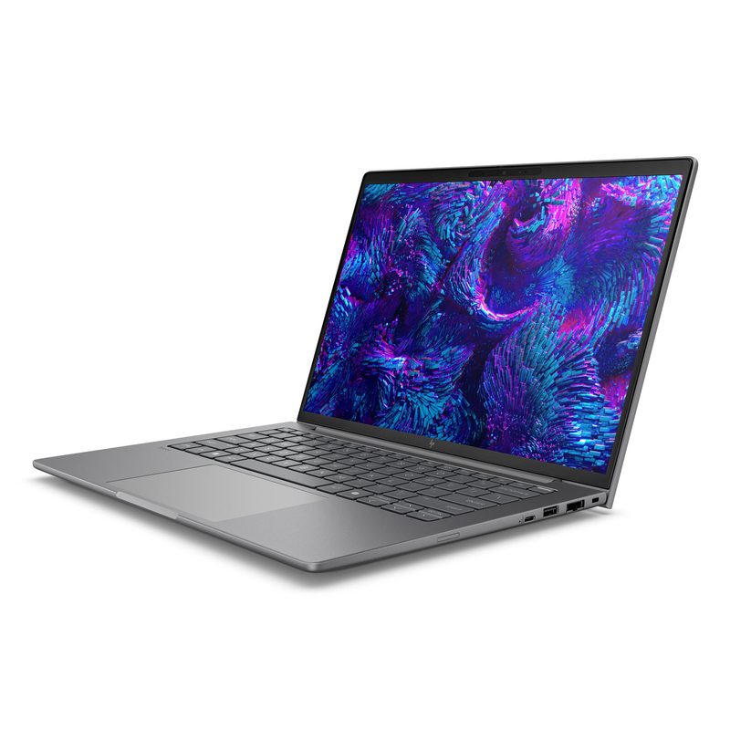 HP ZBook 8 G1i Intel Core Ultra 7 265U Mobile workstation 35.6 cm (14") WUXGA 32 GB DDR5-SDRAM 512 GB SSD Wi-Fi 7 (802.11be) Windows 11 Pro Silver