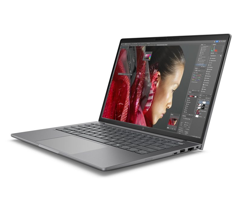 HP ZBook 8 G1i Intel Core Ultra 5 225H Mobile workstation 35.6 cm (14") Touchscreen WUXGA 16 GB DDR5-SDRAM 512 GB SSD NVIDIA RTX 500 Ada Wi-Fi 7 (802.11be) Windows 11 Pro Silver