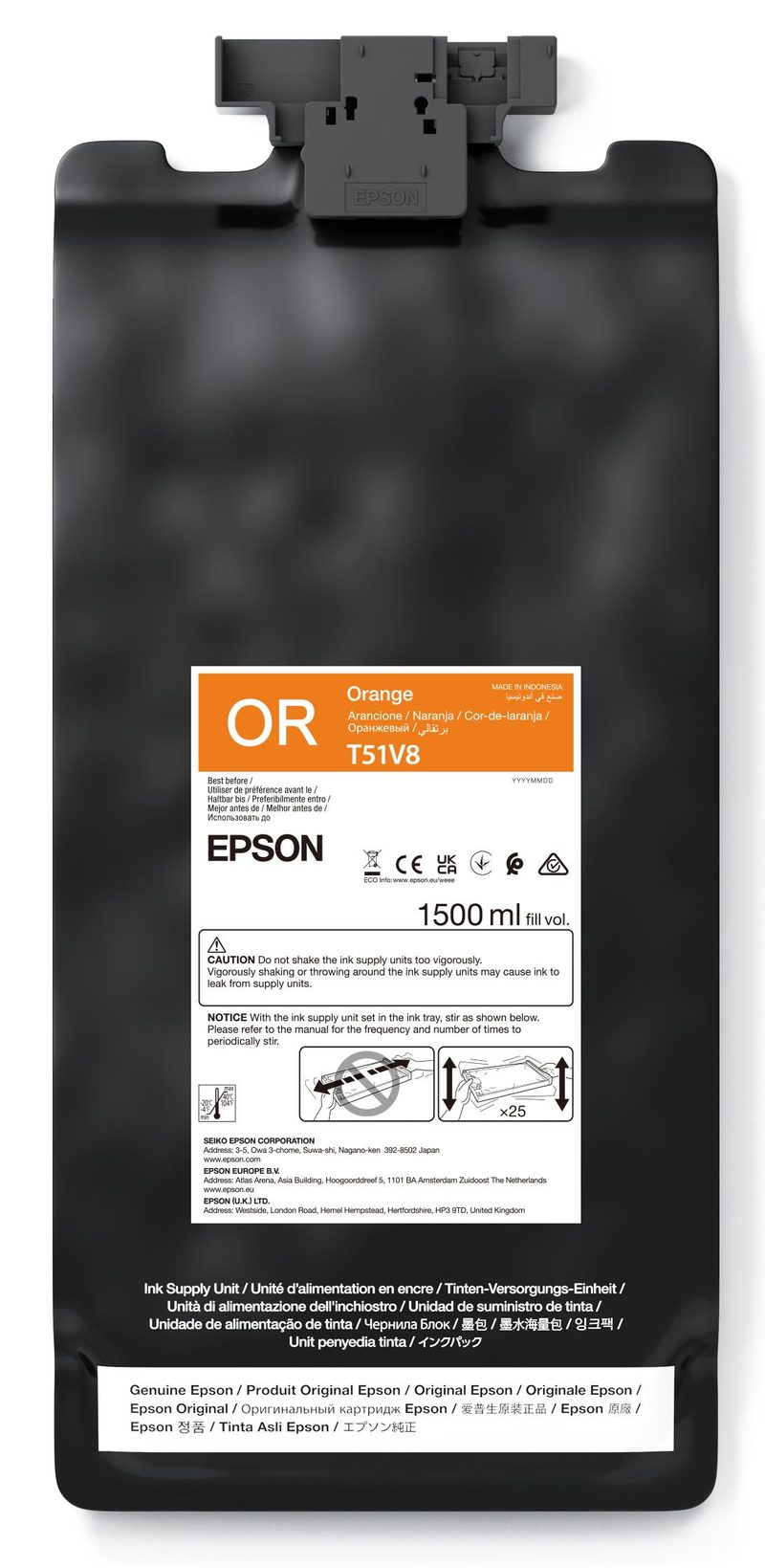 Epson UltraChrome GS3 Orange T51V800 (1.5LT)