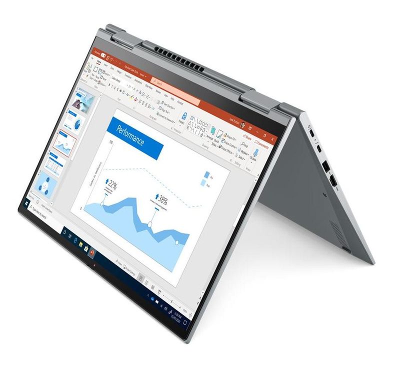 Lenovo ThinkPad X1 Yoga Gen 6 Intel® Core™ i7 i7-1185G7 Hybrid (2-in-1) 35.6 cm (14") Touchscreen WUXGA 16 GB LPDDR4x-SDRAM 512 GB SSD Wi-Fi 6 (802.11ax) Windows 11 Pro Grey French