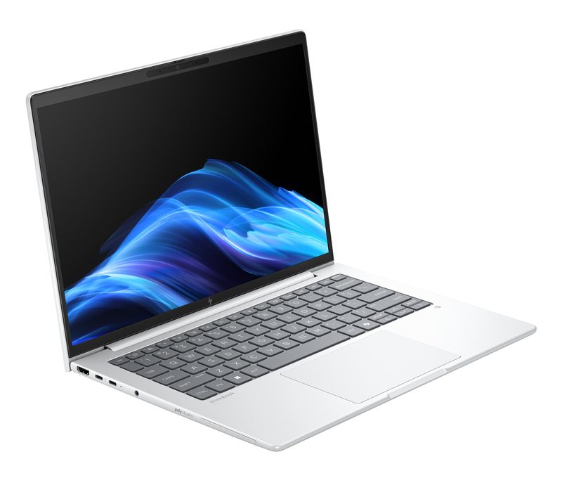 HP EliteBook 8 G1a Next Gen AI PC Wolf Pro Security Edition Copilot+ PC AMD Ryzen™ AI 5 340 Laptop 35.6 cm (14") WUXGA 32 GB DDR5-SDRAM 512 GB SSD Wi-Fi 7 (802.11be) Windows 11 Home Silver