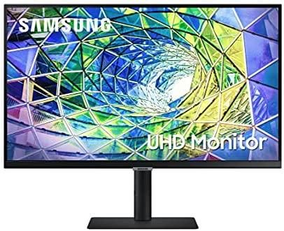 Samsung S80A Computer Monitor, 27 Inch 4K Monitor, Vertical Monitor, USB C Monitor, HDR10 (1 Billion Colors), Built-in Speakers (LS27A800UNNXZA)