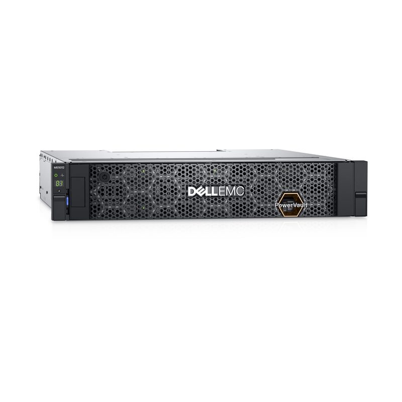 DELL PowerVault ME5012 disk array 80 TB Rack (2U) Black