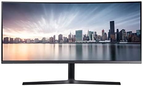 SAMSUNG CH890 Series 34-Inch Ultrawide QHD (3440×1440) Computer Monitor, 100Hz, Curved, HDMI, USB-C, Height Adjustable Stand, 3 Yr WRNTY (LC34H890WGNXGO)