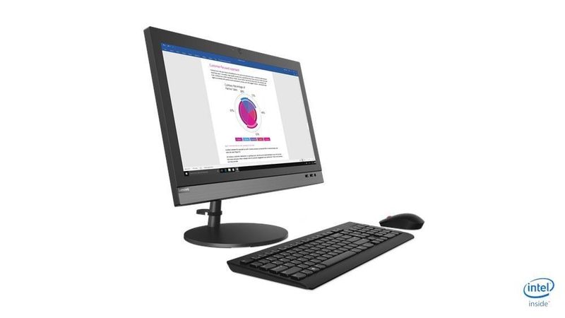 Lenovo V330-20ICB AIO Intel® Core™ i3 i3-8100 49.5 cm (19.5") 1600 x 900 pixels All-in-One PC 4 GB DDR4-SDRAM 1 TB HDD Windows 10 Pro Wi-Fi 5 (802.11ac) Black
