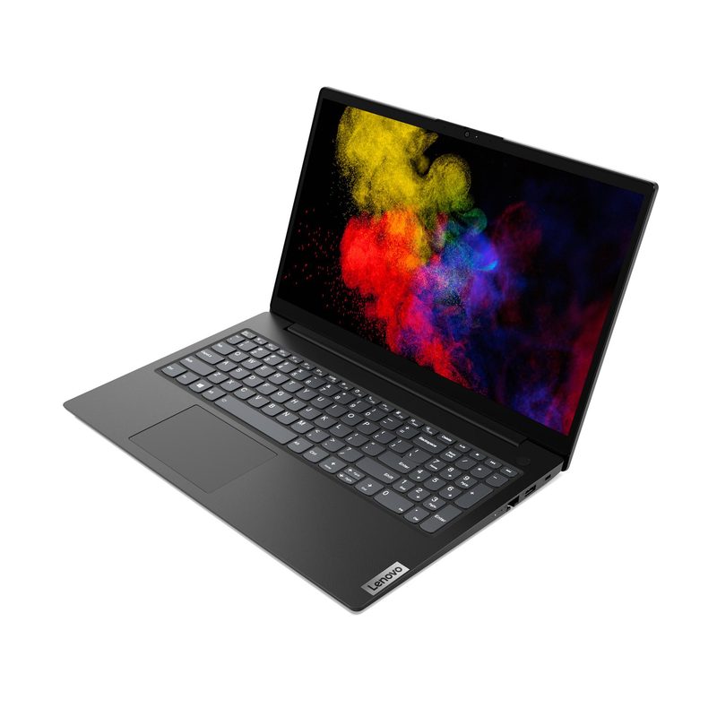 Lenovo V15 G2 IJL Intel® Celeron® N N4500 Laptop 39.6 cm (15.6") Full HD 8 GB DDR4-SDRAM 256 GB SSD Wi-Fi 6 (802.11ax) Windows 11 Home Black German