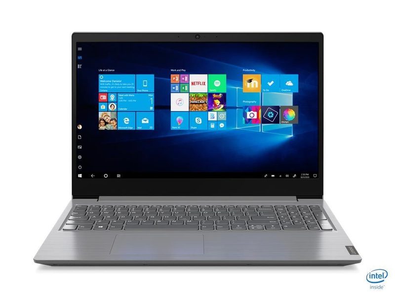 Lenovo V15 IML Intel® Core™ i3 i3-10110U Laptop 39.6 cm (15.6") HD 4 GB DDR4-SDRAM 500 GB HDD Wi-Fi 5 (802.11ac) Windows 11 Pro Grey Portuguese