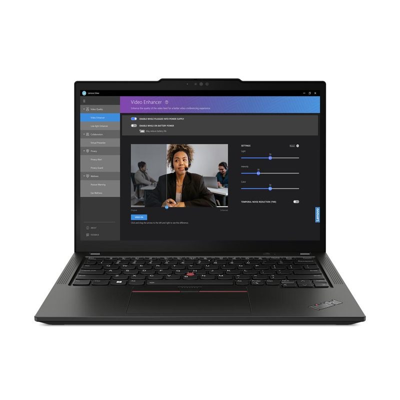Lenovo ThinkPad X13 Intel Core Ultra 7 165U Laptop 33.8 cm (13.3") Touchscreen WUXGA 16 GB LPDDR5x-SDRAM 1 TB SSD Wi-Fi 6E (802.11ax) Windows 11 Pro Black US English