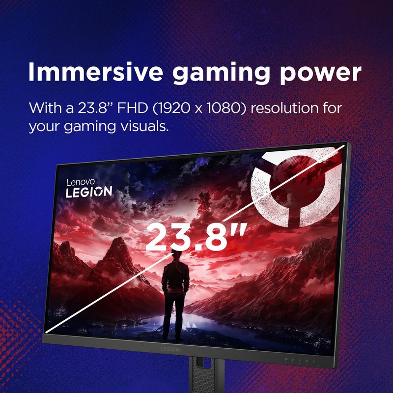 Lenovo Legion 24-10 computer monitor 60.5 cm (23.8") 1920 x 1080 pixels Full HD LED Black