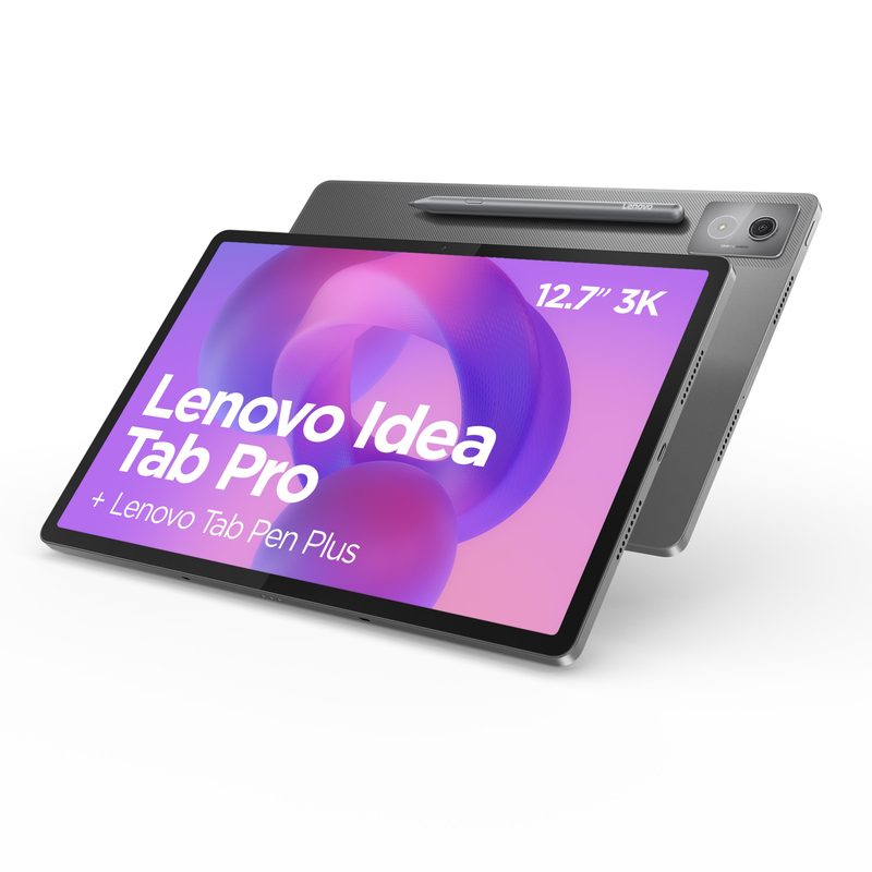 Lenovo IDEA TAB PRO 12.7 128GB Mediatek 32.3 cm (12.7") 8 GB Wi-Fi 6E (802.11ax) Android 14 Grey