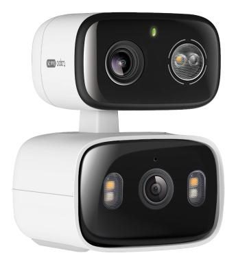 TP-Link Tapo C246D Indoor/Outdoor Dual Lens Pan/Tilt Security Camera