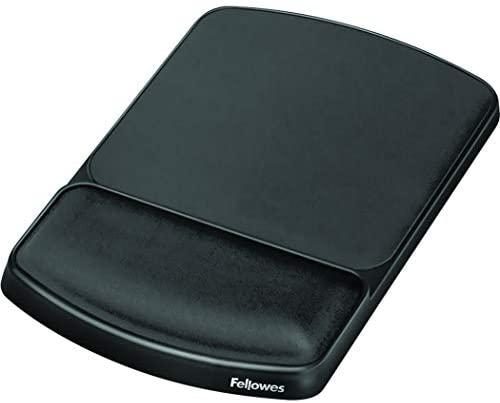 Fellowes 91741 Gel Wrist Rest and Mouse Pad – Graphite/Platinum