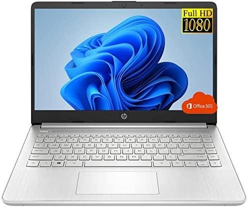 2022 Newest HP Premium Laptop, 14″ FHD IPS LED Display, Intel Quad-Core Processor, Intel UHD Graphics, 16GB RAM, 1TB PCIe SSD, Bluetooth 5.0, Office 365 1-Year Subscription Included, Windows 11