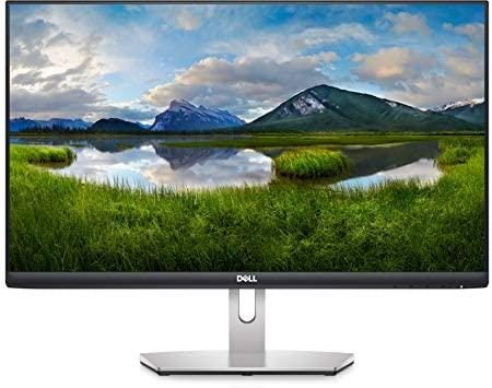 Dell S2421HN 24 Inch Full HD 1080p (1920 x 1080) 75Hz IPS Ultra-Thin Bezel Monitor 2 x HDMI Ports, Audio Line Out, Adaptive AMD FreeSync, Silver