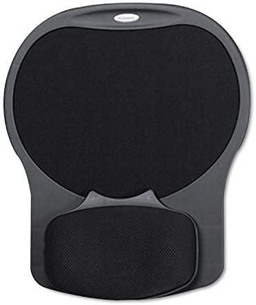 FEL93730 – Fellowes Easy Glide Gel Wrist Rest and Mouse Pad – Black