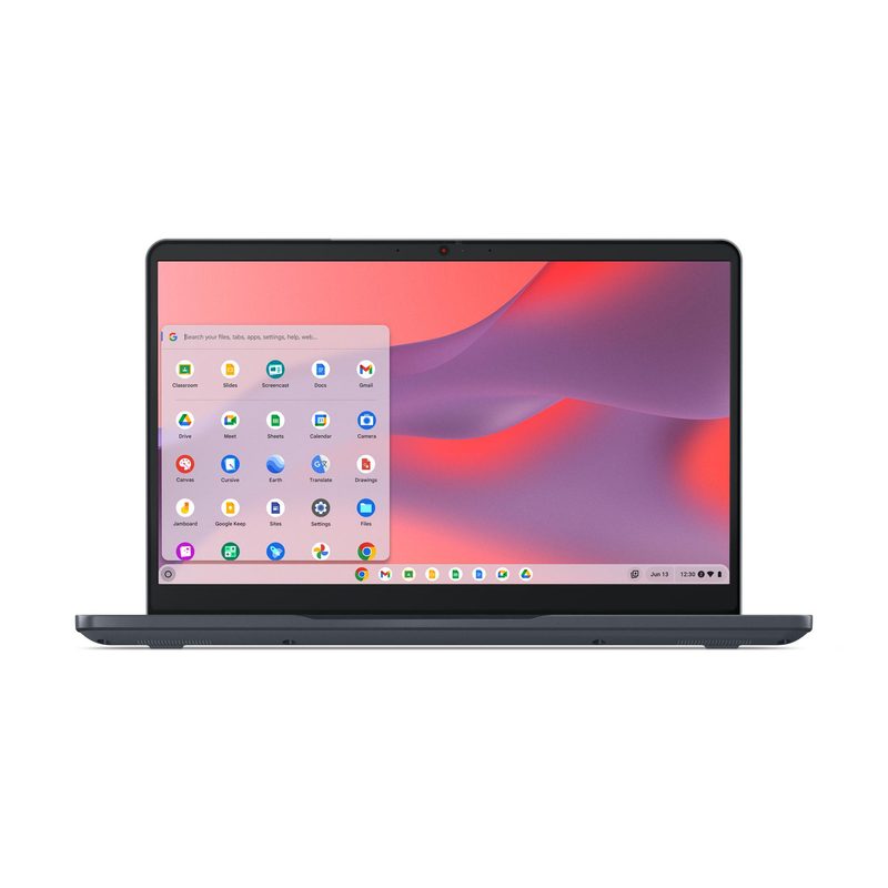 Lenovo 14e Chromebook Gen 3 N100 35.6 cm (14") Touchscreen Full HD 4 GB LPDDR5-SDRAM 32 GB eMMC Wi-Fi 6E (802.11ax) ChromeOS Grey French