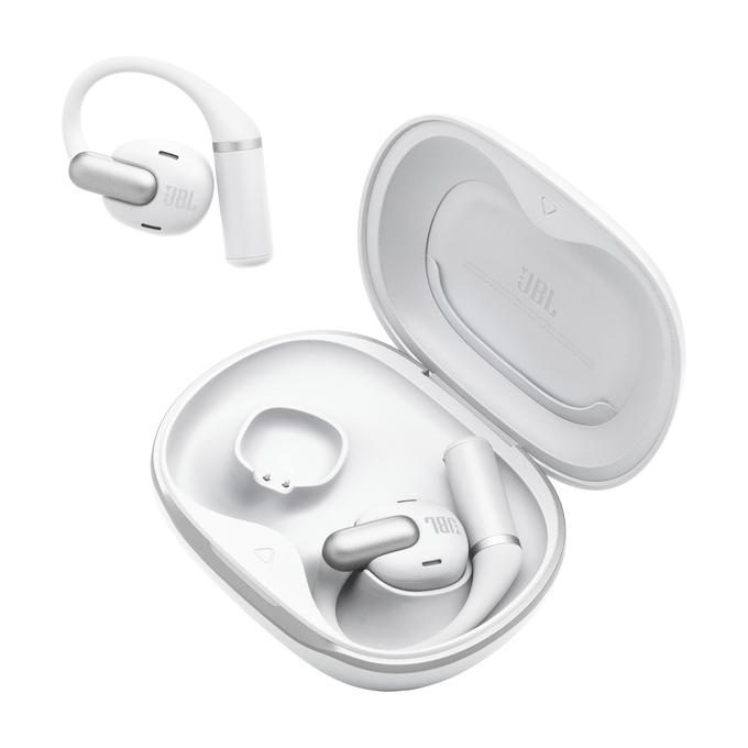 JBL Sense Pro Headset True Wireless Stereo (TWS) Ear-hook Calls/Music USB Type-C Bluetooth Charging stand White
