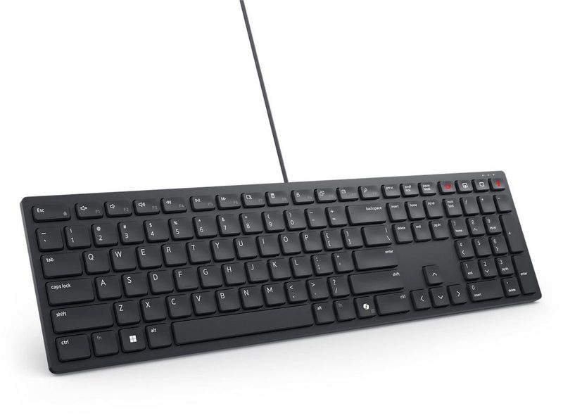 DELL KB525C keyboard Office USB Canadian, French Black