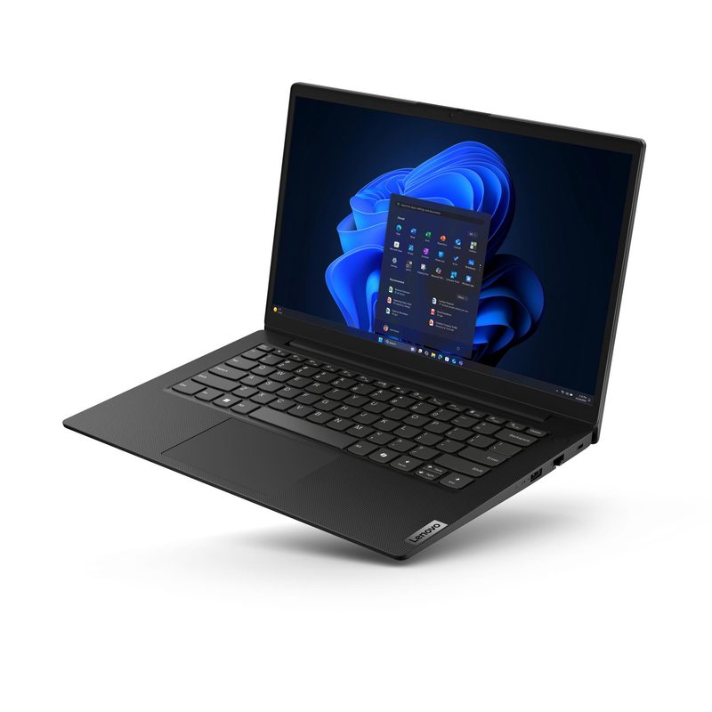 Lenovo V14 G6 AMN AMD Ryzen™ 5 40 Laptop 35.6 cm (14") Full HD 16 GB LPDDR5-SDRAM 256 GB SSD Wi-Fi 6 (802.11ax) Windows 11 Pro Black UK English