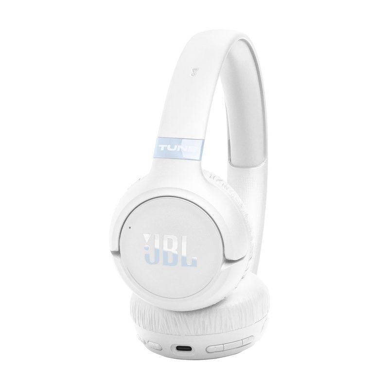JBL Tune 680NC Headset Wired & Wireless Head-band Calls/Music USB Type-C Bluetooth White