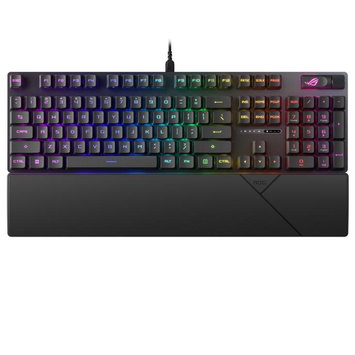 ASUS ROG STRIX SCOPE II keyboard Gaming USB QWERTZ Swiss Black