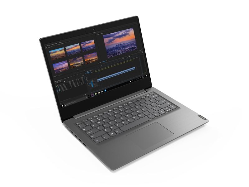 Lenovo V14 IGL Intel® Celeron® N4020 Laptop 35.6 cm (14") HD 4 GB DDR4-SDRAM 1 TB HDD Wi-Fi 5 (802.11ac) Windows 10 Home Grey Spanish