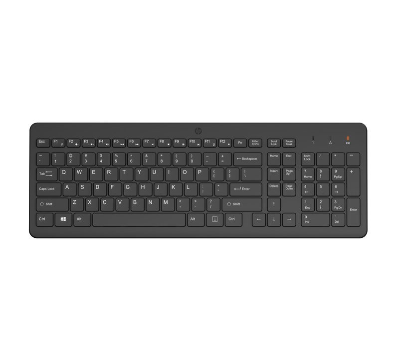 HP Wireless with 2.4 keyboard Home RF Wireless Black