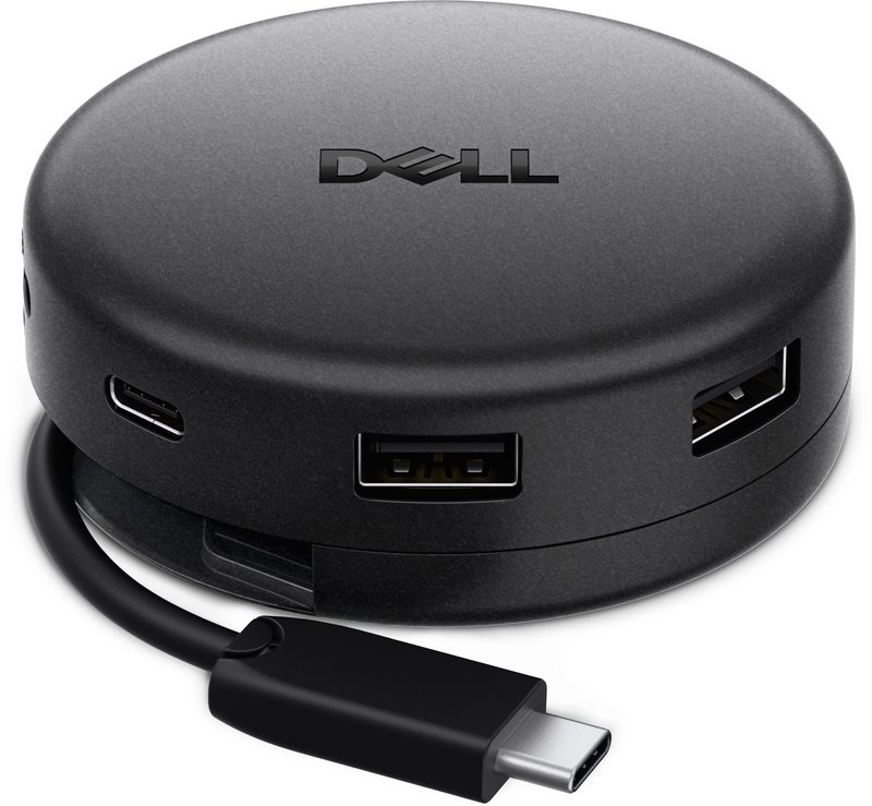 DELL DA326 Wired USB 3.2 Gen 2 (3.1 Gen 2) Type-C Black