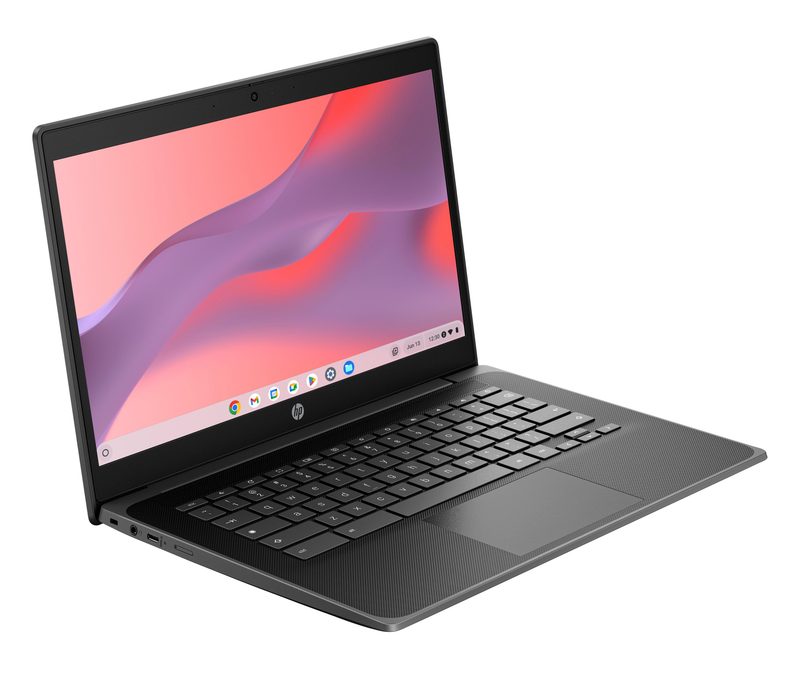 HP Chromebook Fortis G1i Enterprise Intel® N N150 35.6 cm (14") Touchscreen Full HD 8 GB LPDDR5x-SDRAM 64 GB eMMC Wi-Fi 6 (802.11ax) ChromeOS Black