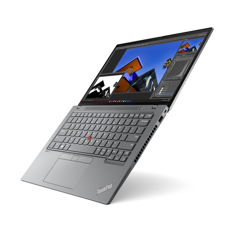 Lenovo ThinkPad T14 Gen 4 (Intel) Intel® Core™ i7 i7-1355U Laptop 35.6 cm (14") Touchscreen WUXGA 16 GB DDR5-SDRAM 512 GB SSD Wi-Fi 6E (802.11ax) Windows 11 Pro Grey French